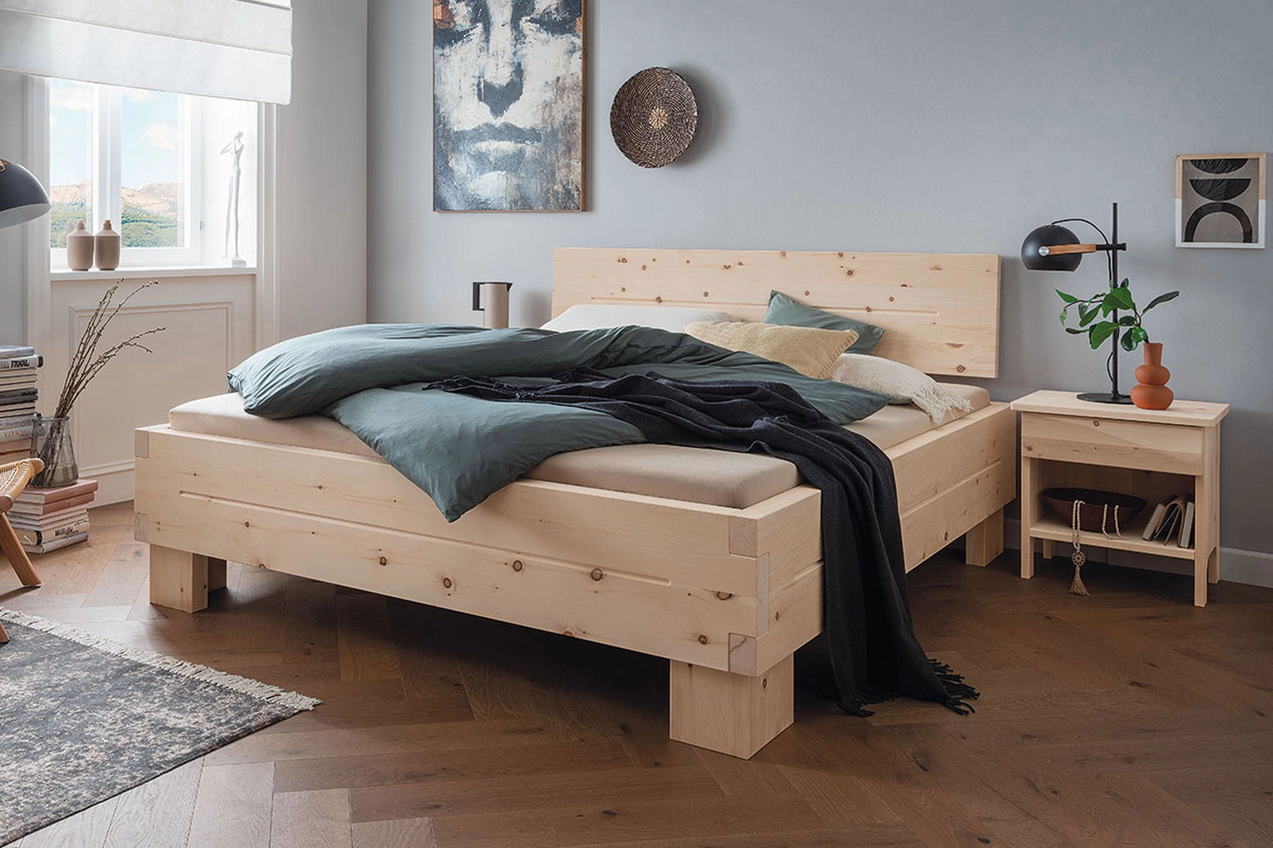 Balkenbett Hallstatt